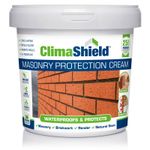 Masonry Protection Clear Damp Proof Cream Brick & Stone Walls 25 Year+ 7 Sizes