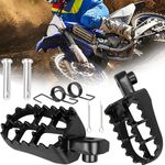 CNC Wide Foot Pegs Footrest Pedals For Honda CRF50 XR70 CRF110 Race Pit Bike UK