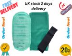 Lewis-Plast Premium Hot & Cold Reusable Gel Pack Compress Wrap with Sleeve