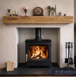 SOLID OAK BEAM Fireplace Mantle Shelf Air Dried Lintel Mantelpiece CONTEMPORARY