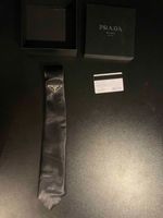 PRADA Tie Black Nylon