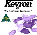 Original Kevron KEY TAG Bulk Lot ( x50 Tags ) PURPLE