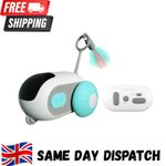 Interactive Cat Toy Remote Control Smart Moving Cat Car USB Rechargeable