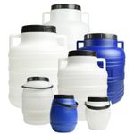 Food Plastic Barrels Drum Tank Storage Fermentation Brewing Pickling 1.5L to 80L