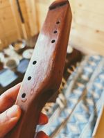 Harmony Flute In D Minor. Wood. Handmade By Thornwych