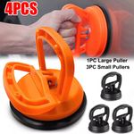 4PACK Dent Puller Car Body Panel Suction Cup Repair Removal Tool Kit up 200KG