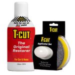 T-Cut Original Colour Restorer Car Polish 500ml + Applicator Set