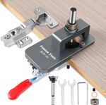 35Mm Concealed Hinge Jig, Cabinet Door Hinge Jig, Accurate Hinge Drilling Jig