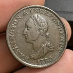 USA, 1783 Washington & Independence Cent, A Pleasing Example