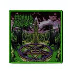 MORBID ANGEL - Domination - Woven Patch - green border