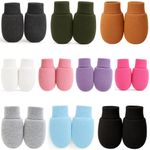 1 PAIR Baby Mittens Gloves Girl Boy Winter Toddler Cotton Newborn Infant Soft UK