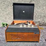 Vintage Briefcase Vinyl Record Player - HMV - His Master's Voice - Spares/Repair