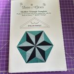 Daisy And Grace - Quilt As You Go - Shallow Triangle 7” Template.