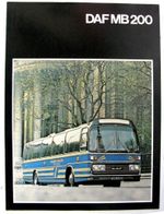 DAF MB200 Coach Commercial Vehicle Sales Brochure
