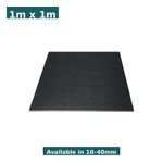 Rubber Gym Flooring Mats Heavy Duty Floor Tiles 1M x 1M