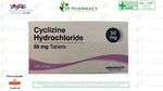 Anti-sickness Tablets 100 x 50mg | Antihistamine | Treats Nausea | Cyclizne Hcl