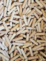 Hardwood Dowels - 5mm 6mm 8mm 10mm 12mm Furniture Fix Chamfered Fluted Beechwood