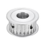 5M26T Timing Belt Pulley 16mm 5/8" Bore Aluminum Synchronous Wheel Silver
