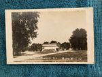 RPPC Monroe & Newberry Streets Wayne Michigan Unposted AZO Stamp Box c1910