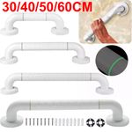 30/40/50/60CM Anti-Slip Bathroom Grab Rail Safety Handle for Elderly Disabled