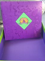 Shanghai Tang Purple Silk Photo Album