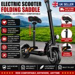 Electric Scooter Folding Saddle Adjustable Seat with PU Cushion High Elasticity