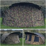 Quest MK4 2 Man Bivvy | DPM CAMO | Carp Fishing Overnight Shelter | Tackle 1