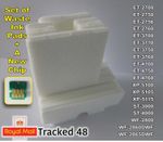 Epson ET-2750, ET-3750, ET-4750, Xp-5100 Series  WF-2800 Waste Ink Pads + 1 Chip