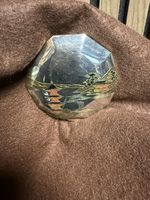 Beautiful 950 Silver Japanese Enamel Powder Compact