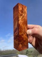 Stabilised Amboyna Burl Block No 1341