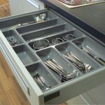 High Quality Plastic Cutlery Tray For Kitchen Drawers, To Suit 800mm Drawer