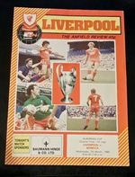 Liverpool v Benfica. European Cup Q/F 1st Leg. 07/03/1984. Very Good Condition.
