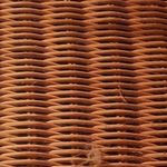 Large Brown Wicker Basket, 60cm x 75cm, Height More Than 24in, Used