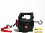 Comdazy 1000LB Battery-Powered Winch with 40FT Synthetic Rope