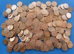 JOBLOT OF 250x USA ONE 1 CENT COINS SHIELD TYPE