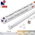 LED Under Cabinet Light T5 Linkable Kitchen Light Cupboard Light 3 Colours Strip