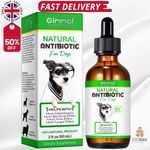 Natural Herbal Drops for Dogs 60ml, Immune Support Supplement, Skin & Gut Health
