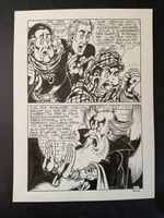 A ROCKET JOURNEY ALAN FORD Piffarerio Comic Book Table 82-51