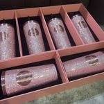 Mugs Starbucks Rhinestone x Blackpink BlingRose Gold Tumbler Limited Cup 2023