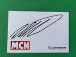 Isle of Man TT. Peter Hickman Signed Card
