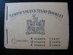 NEWFOUNDLAND 1932 Sc. #2a (184b, 186b (3), 187b) mint MNH stamp booklet!