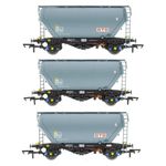 Accurascale ACC2023STS-D PCA bulk cement hoppers STS dark grey PACK D  Pack of 3