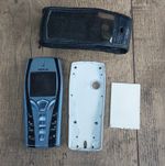 Nokia 7250i Blue/Silver/Black 2G GSM 900 Bar Phone Battery Leather Case
