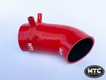 MTC MOTORSPORT AUDI RS4 SILICONE INTAKE INLET HOSE B7 4.2 V8 RED