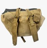 British WW2 Pattern 37 Backpack System Cotton Canvas Iconic WWII Bag Khaki  VTG