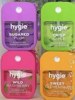 HYGIE Hand Cleanser 35ml Hydrating Clip On Keyring Charm Set of 4 Scents
