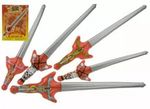 Inflatable Pirate Sword Blow Up Fun Toy Children Kids Boy Pool Game Party