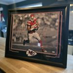 Travis Kelce Kansas City Chiefs JSA Authenticated Professionally Framed