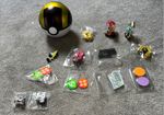 Pokémon TCG Accessory Bundle – Ultra Ball Case, Damage Counters, Figures & More