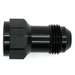 AN-10 (7/8x14 UNF) BLACK JIC Flare STRAIGHT EXTENSION MALE to FEMALE Adapter